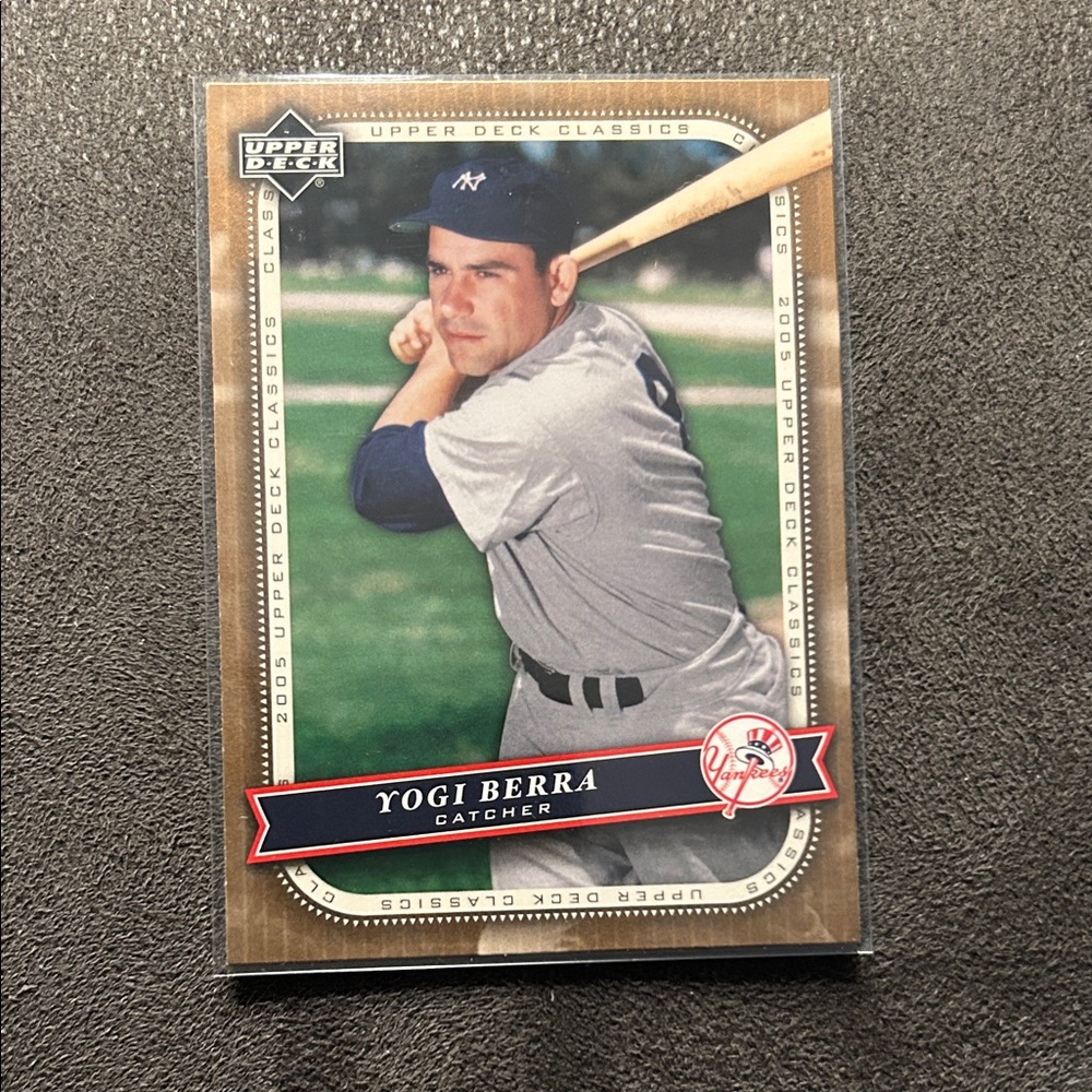 Upper Deck Classics Yogi Berra Baseball Card - New York Yankees